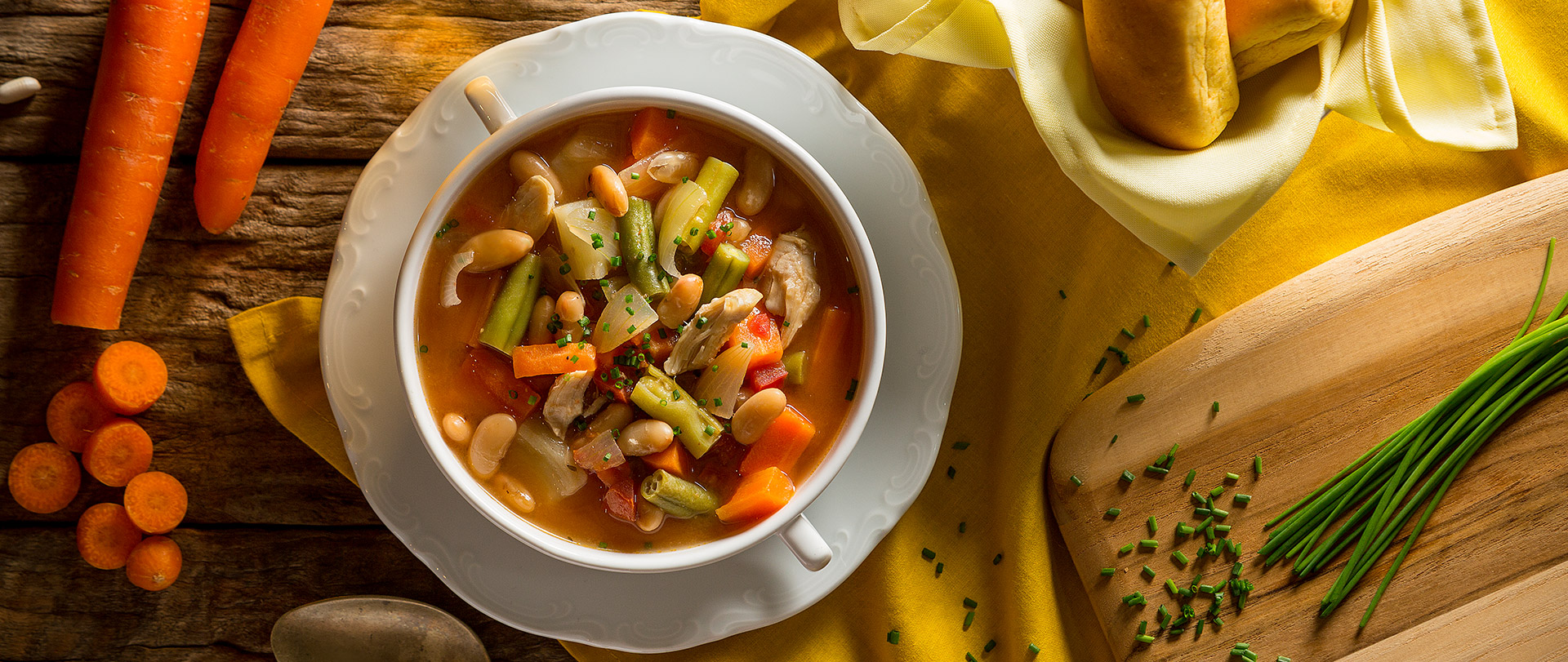 Minestrone com  Nutrellinhas