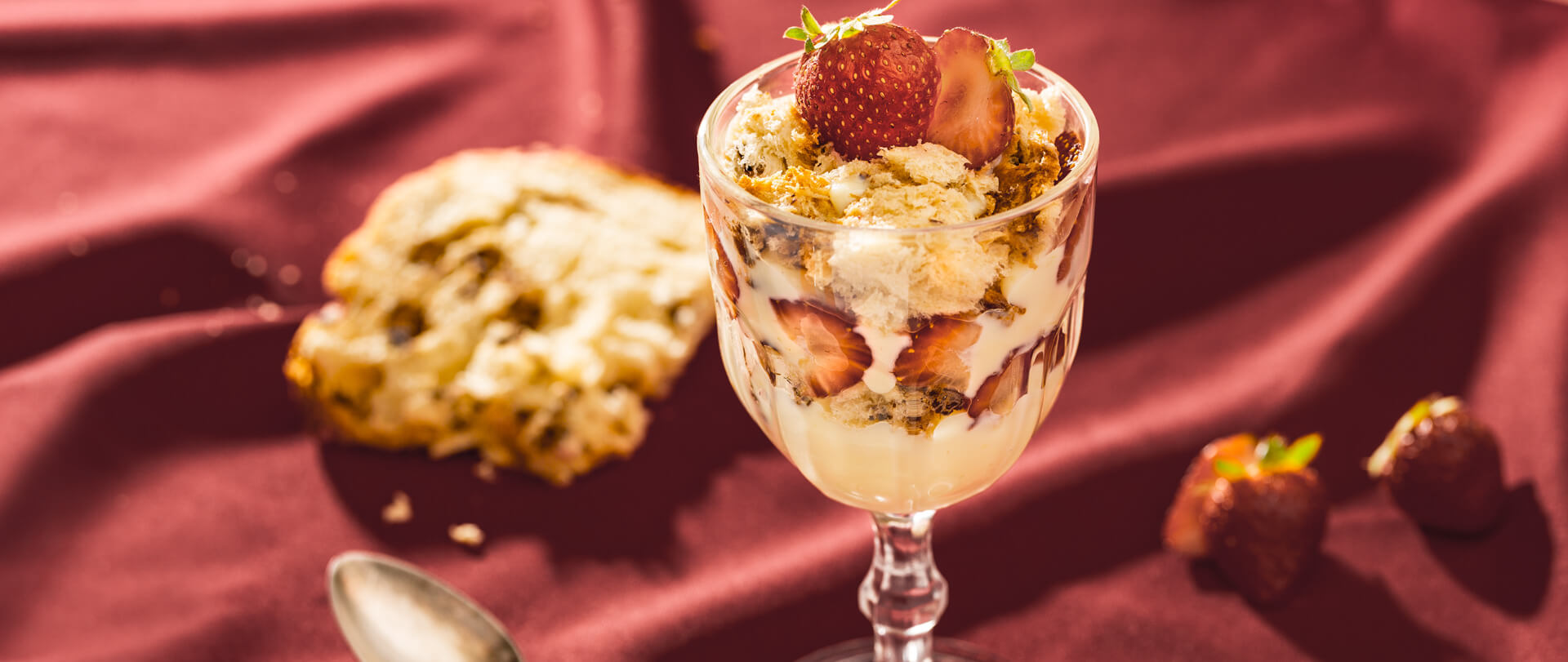 Taça Gelada de Panettone 