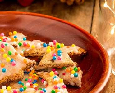 Biscoitos natalinos com especiarias